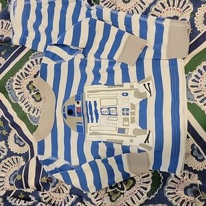 Toddler size 2 star wars r2d2 pajama set